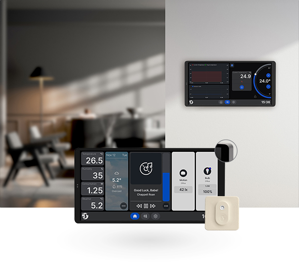 Shelly Wall Display X2 + BLU H&T silber - SMARTBLU