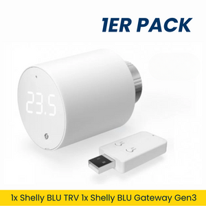 Shelly · Plug & Play "Blu TRV & Blu Gateway Gen3" - SMARTBLU