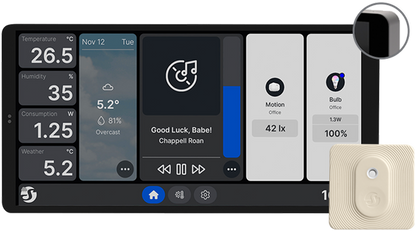 Shelly Wall Display X2 + BLU H&T silber - SMARTBLU 