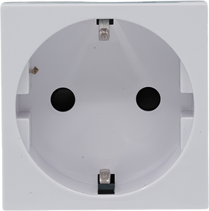 Shelly Socket für Wall Display Stand weiß - SMARTBLU 