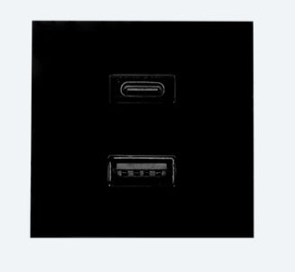 Shelly USB Charger Wall Display Stand schwarz - SMARTBLU 