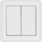 Shelly Blu Wall Switch 4 ZB DK Weiß