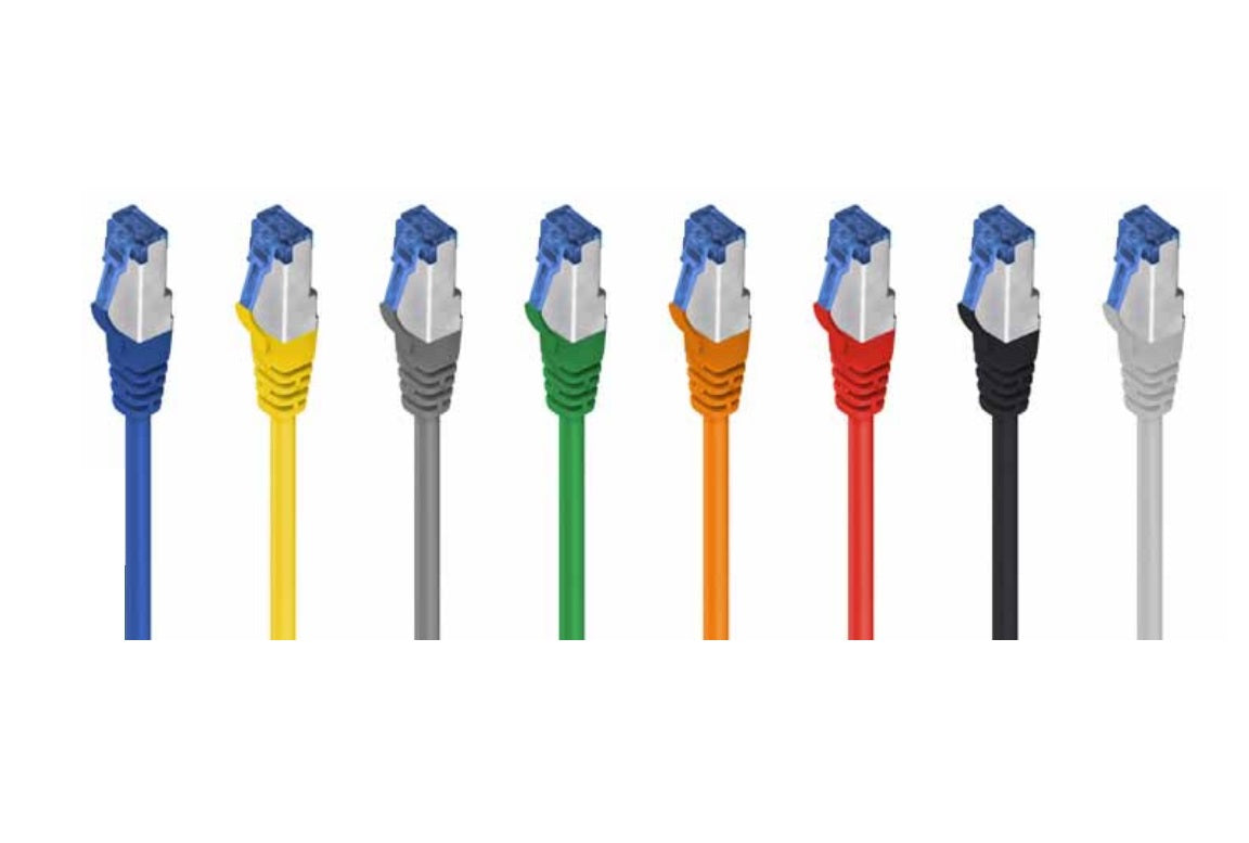 Patchkabel RJ45 CAT6A - diverse Farben und Längen