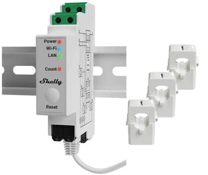 Shelly Pro 3EM - 120A - SMARTBLU