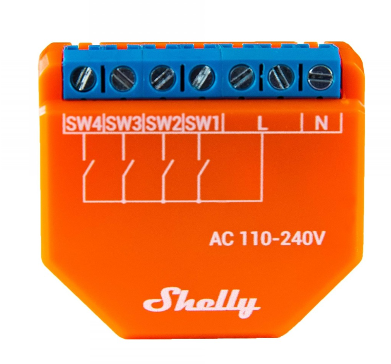 Shelly Plus i4 - SMARTBLU 