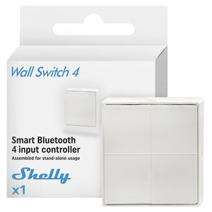 Shelly Plug&Play Blu Wall Switch 4 - SMARTBLU